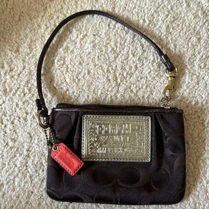 Coach wristlet